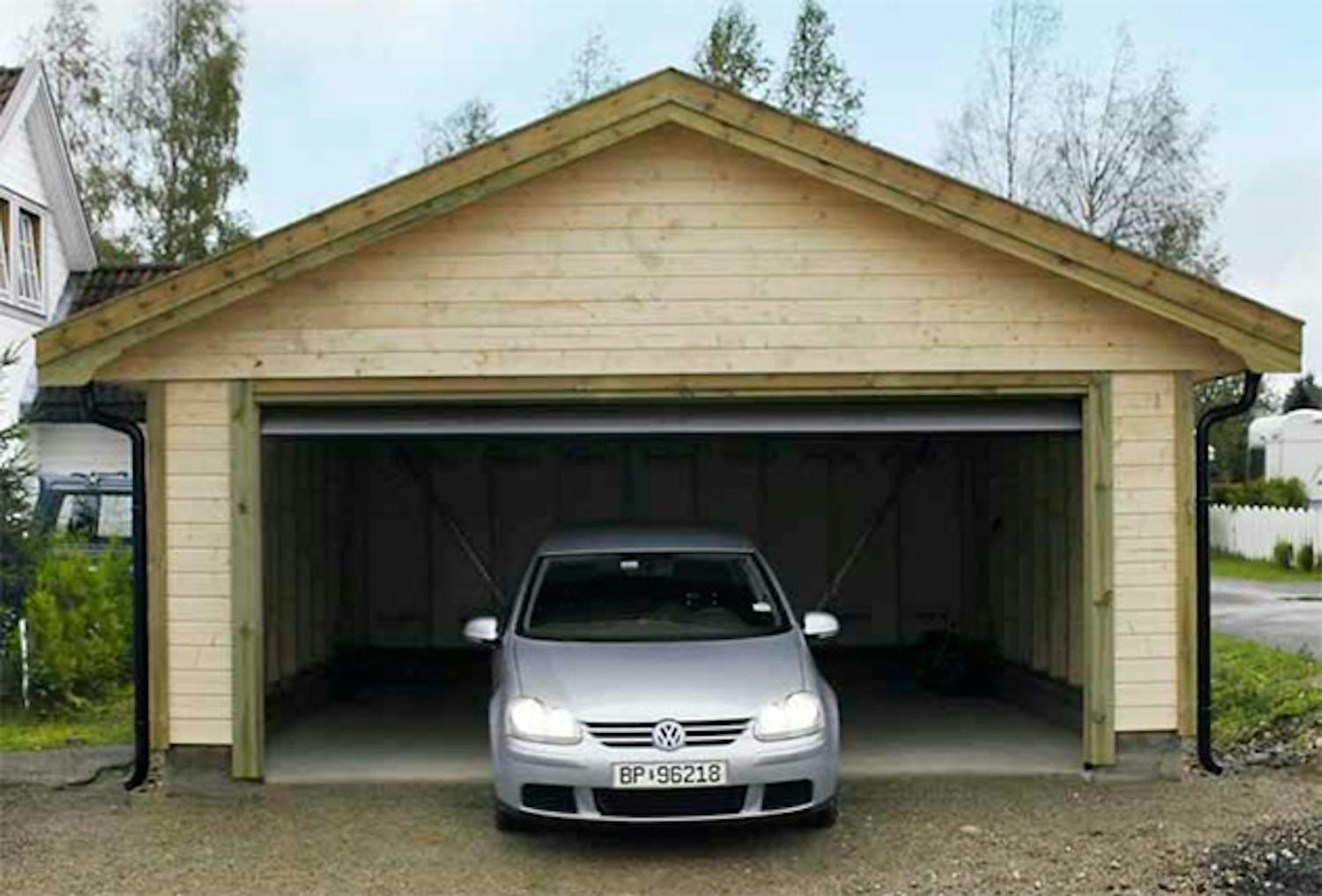 Bygg en garasje på 3 dager! Garasje byggesett